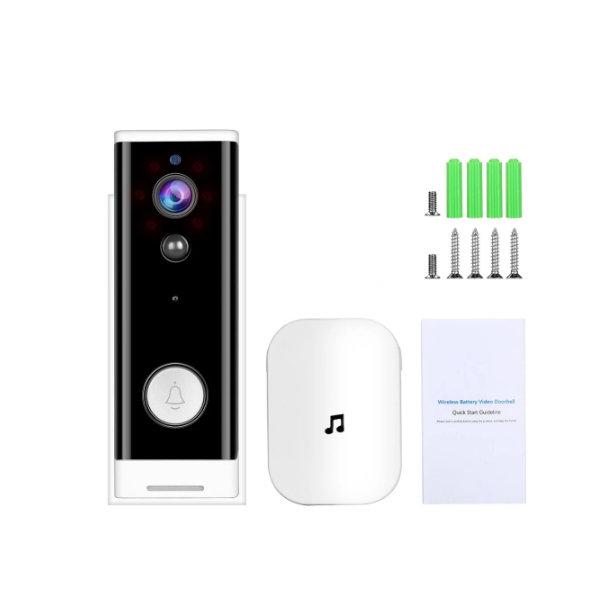 Tuya Smart Life WiFi Video Doorbell Waterproof Wireless Camera Night Vision APP Control Call Intercom Video-Eye Apartments Door Bell Ring For Phone Ho