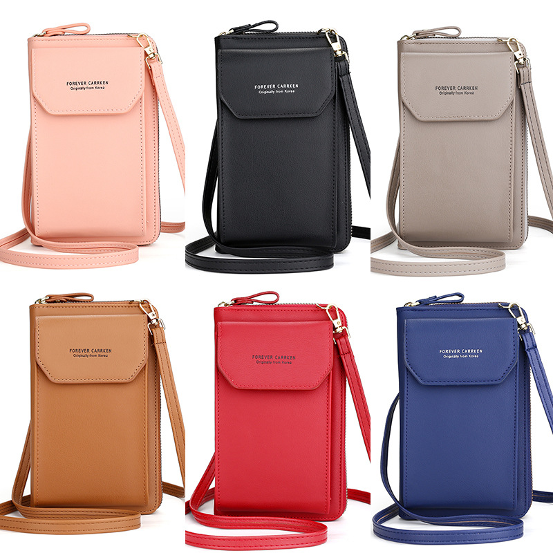 CarrKen Cell Bag Women Pu Phone For Crossbody Purse Wallet Eehxg, Blue
