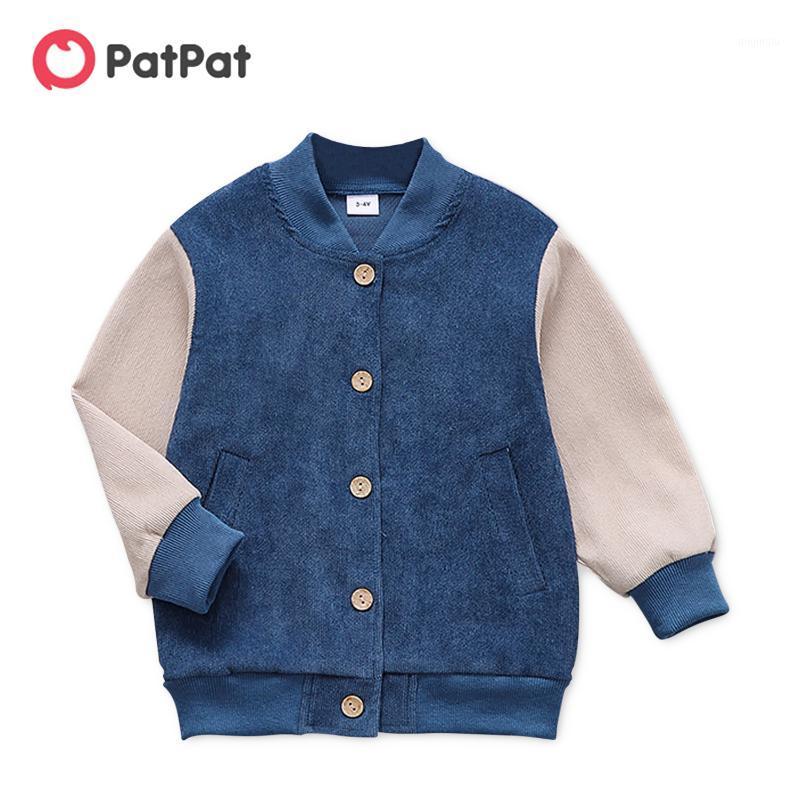 Jackets PatPat Toddler Girl/Boy Button Design Stitching Baseball Jacket Coat With Pocket, Blue;gray
Jackets PatPat Toddler Girl/Boy Button Design Stitching Baseball Jacket Coat With Pocket, Blue;gray