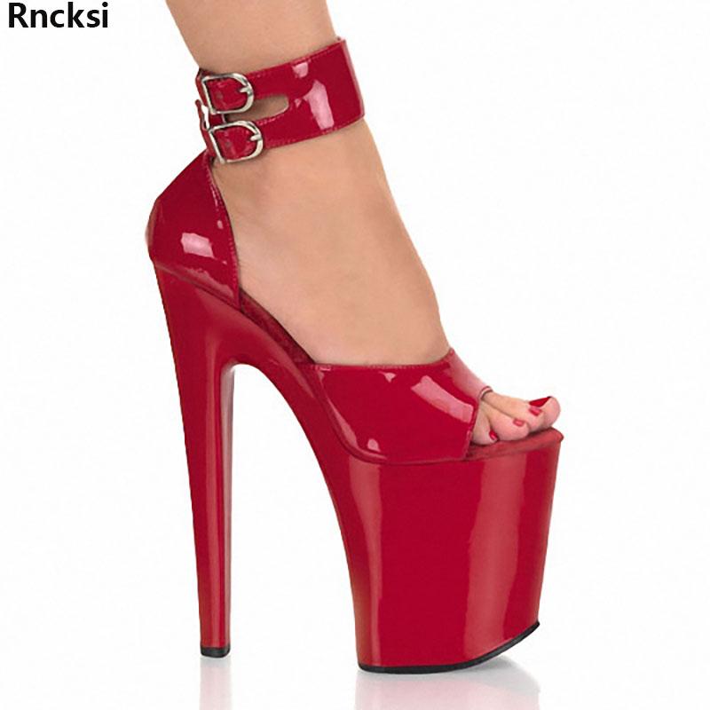 Rncksi New Women Shoes Sexy Pole Dancing Shoes 20 CM High Heels Sandals Red Sexy Mature Model Women's
Rncksi New Women Shoes Sexy Pole Dancing Shoes 20 CM High Heels Sandals Red Sexy Mature Model Women's