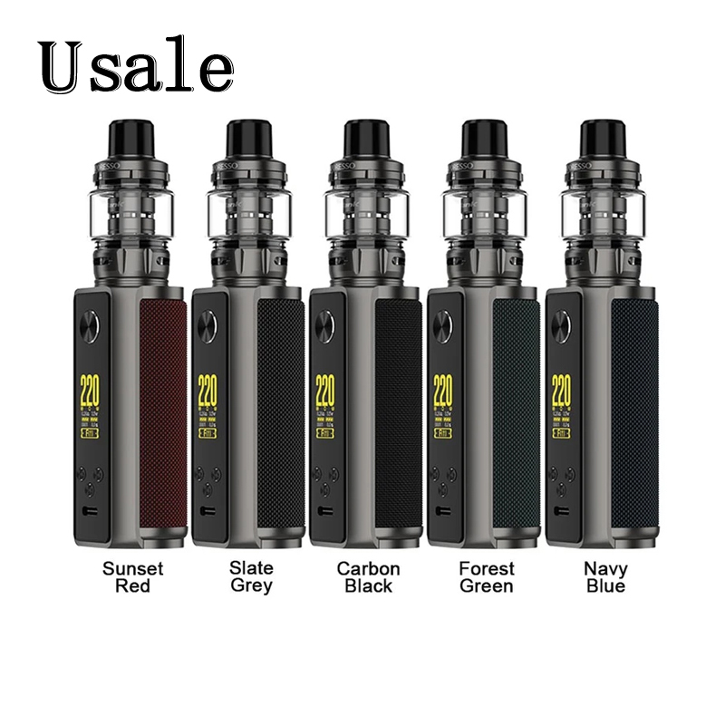 Vaporesso Target 200 Kit 220W Mod with 8ml iTank 0.2ohm 0.4ohm GTi Mesh Coils Slide-top Filling Vape System 100% Original, Navy blue
Vaporesso Target 200 Kit 220W Mod with 8ml iTank 0.2ohm 0.4ohm GTi Mesh Coils Slide-top Filling Vape System 100% Original, Navy blue