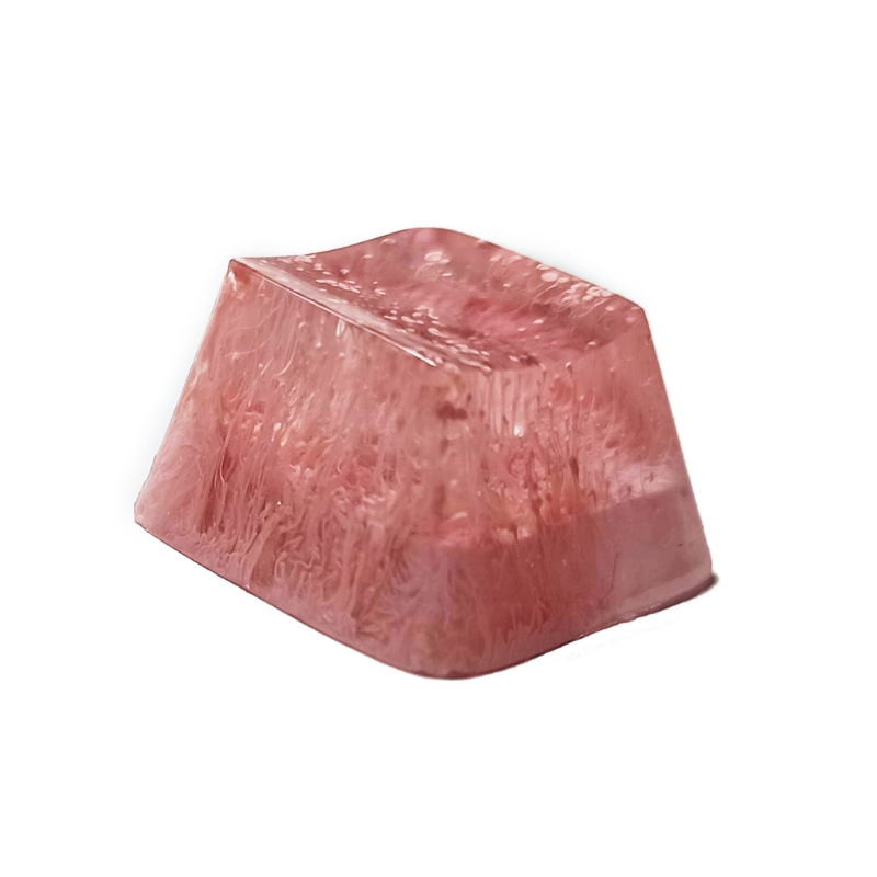 Handmade Customized Cherry Profile R4 Resin Keycap for MX Switches Mechanical Keyboard RGB Snowflake