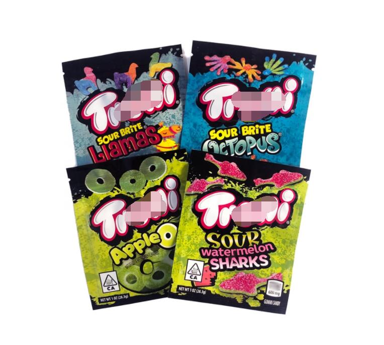 Trrlli trolli Mylar Bags 600mg Empty Peachie Sour Edibles Candy Gummi Zipper Resealable Packaging Bag
Trrlli trolli Mylar Bags 600mg Empty Peachie Sour Edibles Candy Gummi Zipper Resealable Packaging Bag
