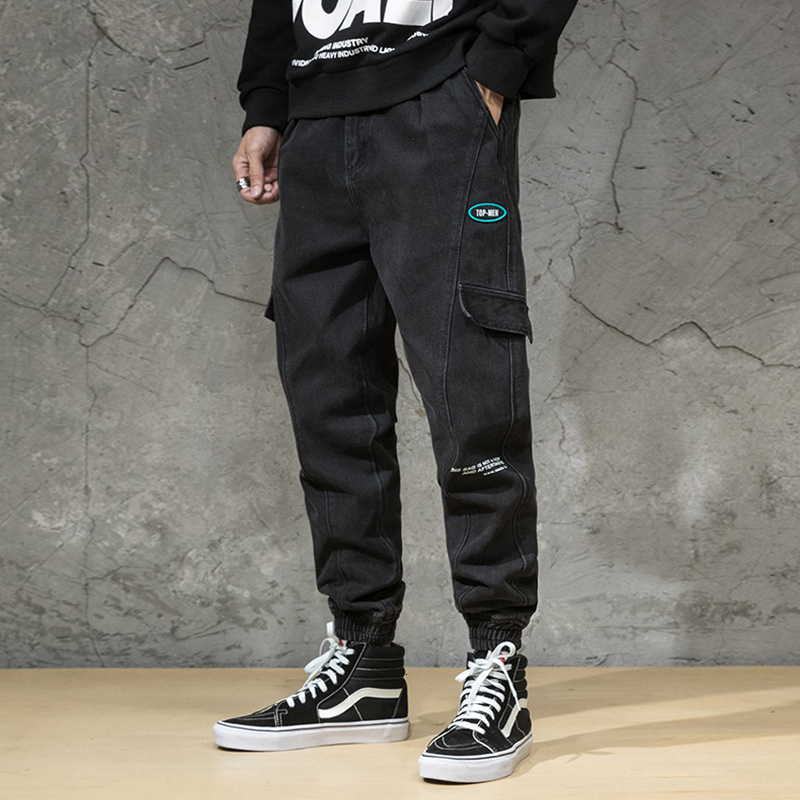 2021 New Japanese Style Fashion Men Jeans Big Pocket Loose Casual Denim Cargo Pants Spliced Designer Streetwear Hip Hop Joggers Trousers M4f, Black
2021 New Japanese Style Fashion Men Jeans Big Pocket Loose Casual Denim Cargo Pants Spliced Designer Streetwear Hip Hop Joggers Trousers M4f, Black