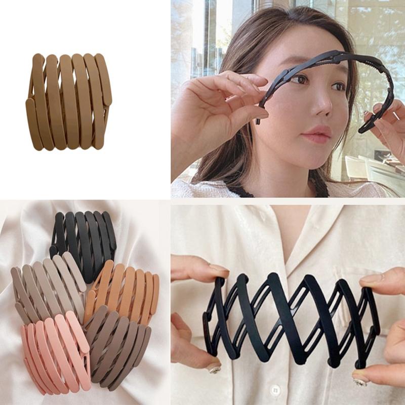 Hair Accessories 1PC Headband Portable Folding Hairpin Women Magic Hole With Tooth Non-slip Claw
Hair Accessories 1PC Headband Portable Folding Hairpin Women Magic Hole With Tooth Non-slip Claw
