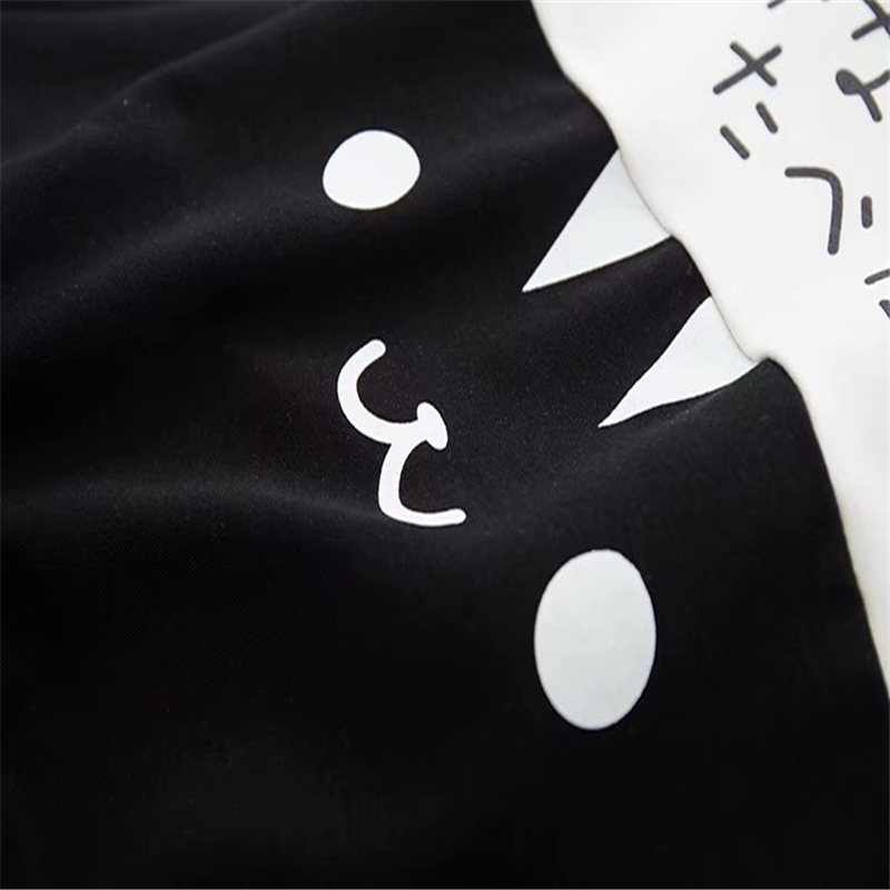 MERRY PRETTY Women Cartoon Print Harajuku Hooded Sweatshirts Winter Long Sleeve Patchwork Pullover Sweet Girl Cute Hoodies 201204