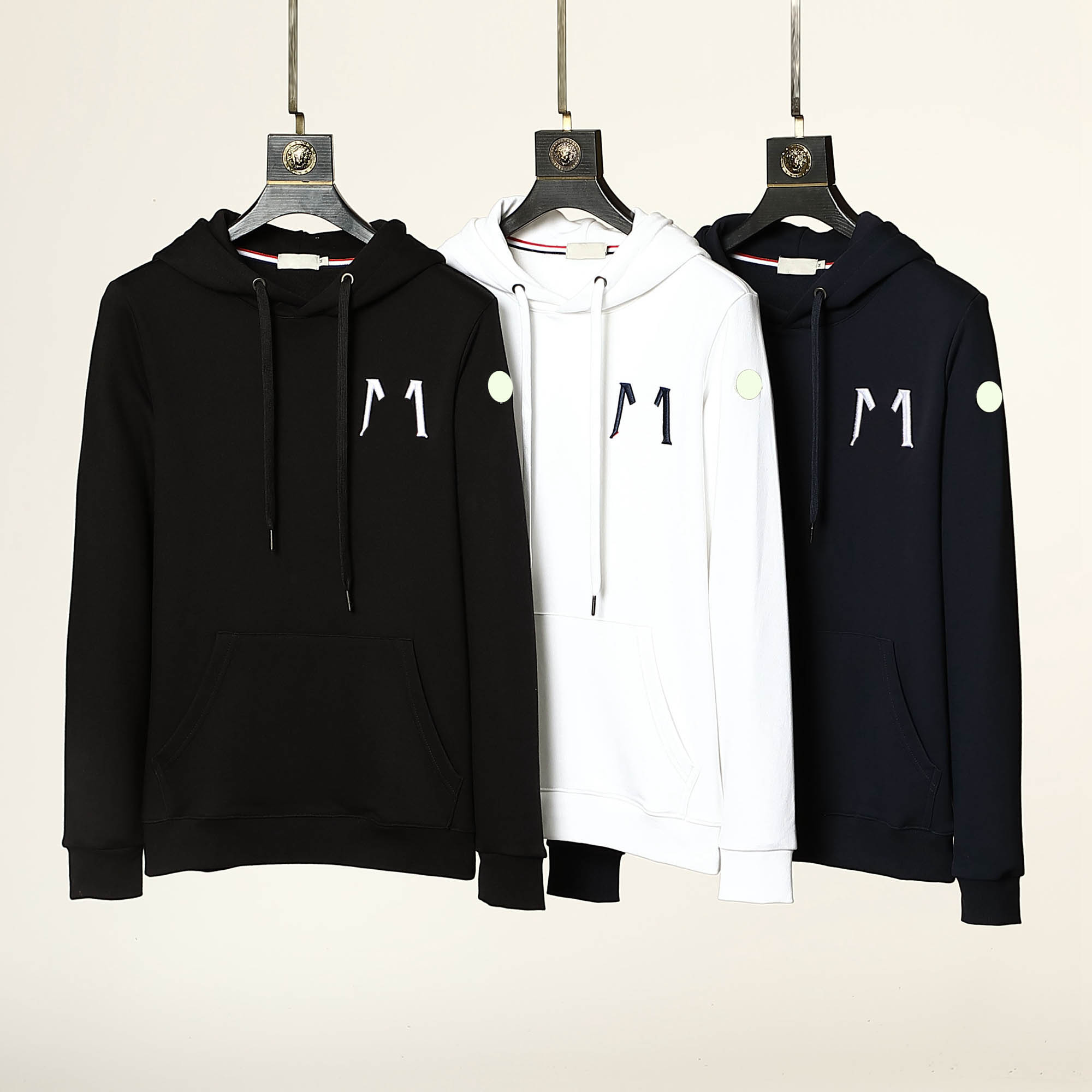 Designer Monclairs Mens Hoodies French Brand women Sweatshirts Luxury Embroidered men s hooded Sweater, Black
Designer Monclairs Mens Hoodies French Brand women Sweatshirts Luxury Embroidered men s hooded Sweater, Black
