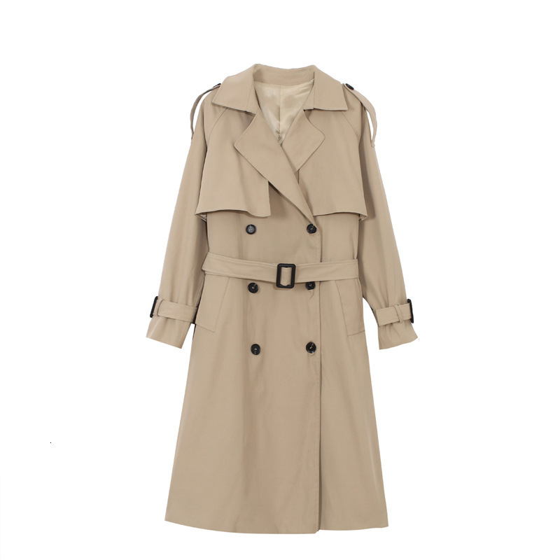 2021 New Winter Women Long Trench Coats Double Breasted Korean Fashion Plaid Female Large Windbreaker Femme Autumn Jackets Clothings E6lb, Khaki
2021 New Winter Women Long Trench Coats Double Breasted Korean Fashion Plaid Female Large Windbreaker Femme Autumn Jackets Clothings E6lb, Khaki