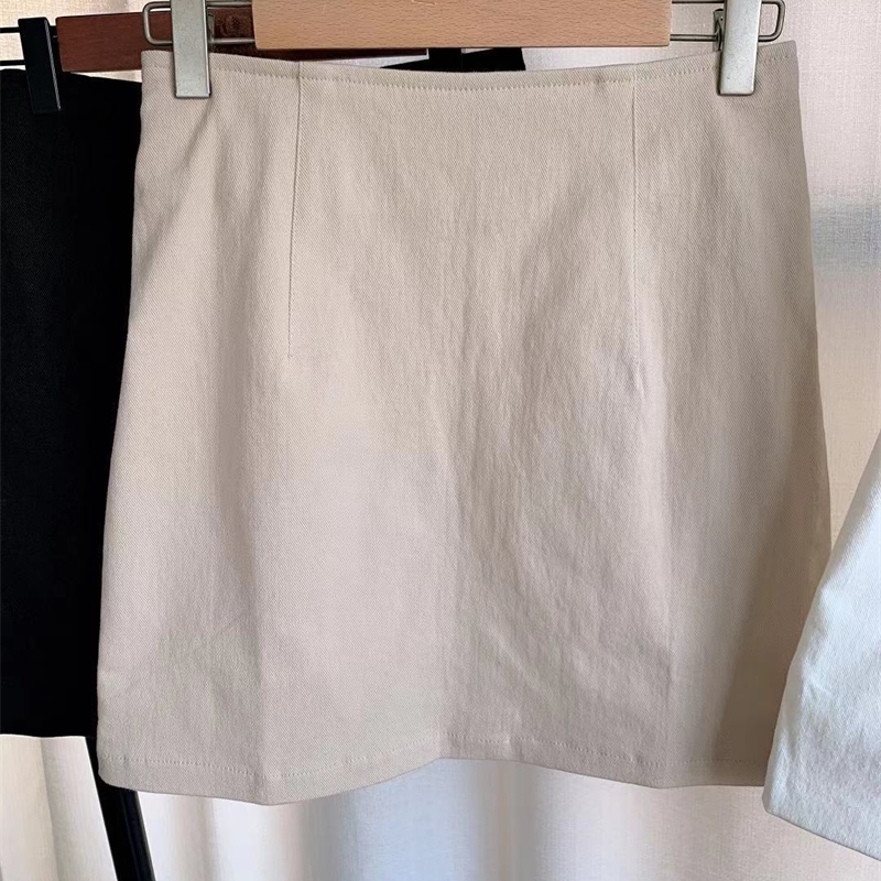 SL Women skirt Solid 3 Color Pencil Skirt Female Autumn Winter High Waist Bodycon Vintage Split Thick Stretchy Skirts 210306