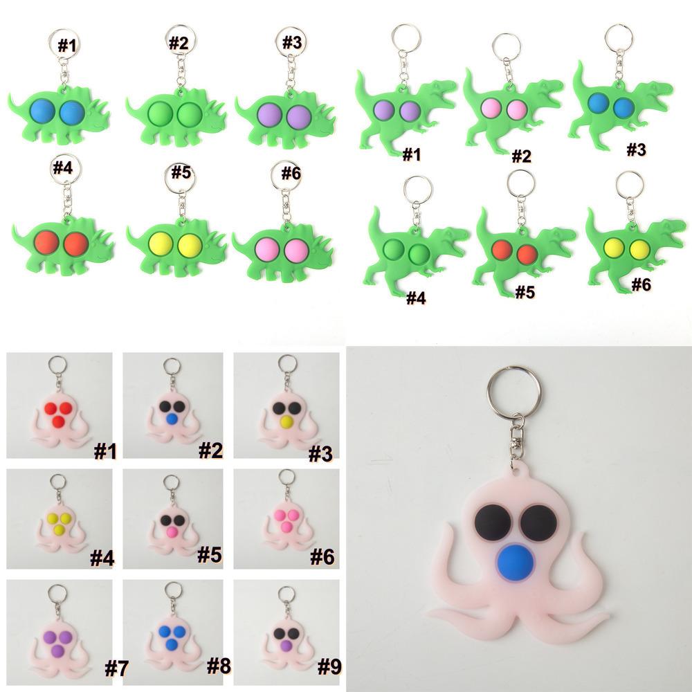 300pcs Push Pop Bubble Fidget Sensory Toys Dinosaur octopus shape Simple bubble popper puzzle Key Ring Keychain Finger Squeeze Stress Bubble
300pcs Push Pop Bubble Fidget Sensory Toys Dinosaur octopus shape Simple bubble popper puzzle Key Ring Keychain Finger Squeeze Stress Bubble