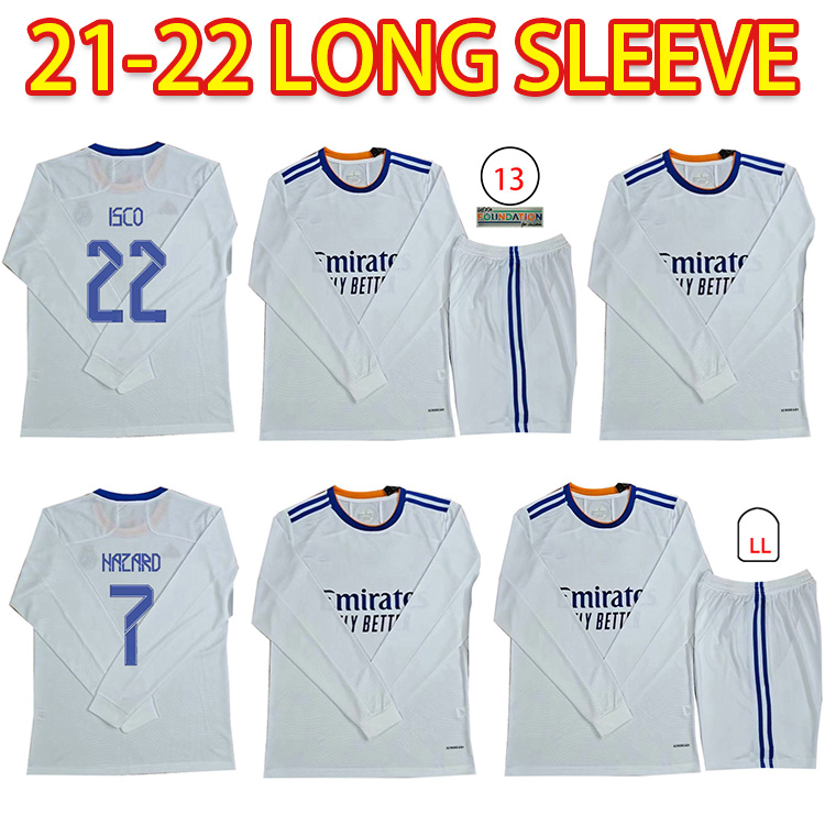 REAL MADRID soccer jerseys 21 22 football shirts ALABA HAZARD SERGIO RAMOS BENZEMA ASENSIO MODRIC MARCELO camiseta men Long sleeve 2021 2022, Black;yellow
REAL MADRID soccer jerseys 21 22 football shirts ALABA HAZARD SERGIO RAMOS BENZEMA ASENSIO MODRIC MARCELO camiseta men Long sleeve 2021 2022, Black;yellow