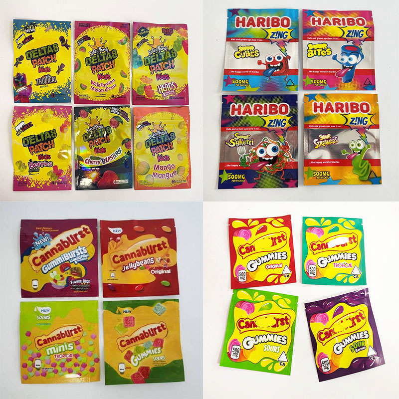 Empty 500mg 600mg Delta 8 gummies packaging bags berries tropical edibles candy gummy resealable zipper package bag
Empty 500mg 600mg Delta 8 gummies packaging bags berries tropical edibles candy gummy resealable zipper package bag