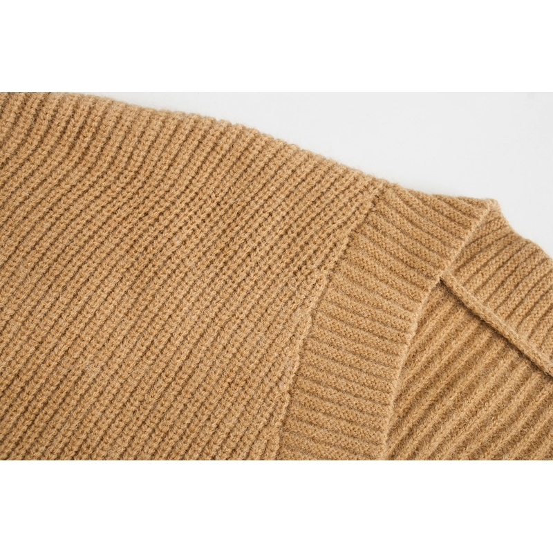 toppies 2021 winter white cardigan sweater womens single breasted knitted jacket coat fashion oversized sweater 210218