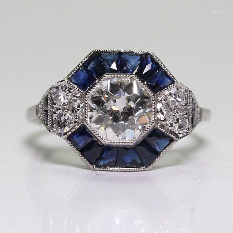 Wedding Rings Vitage Blue Crystal Ring Band Natural White Zircon Female Engagement Friends Party Unique Temperament Jewelry1
Wedding Rings Vitage Blue Crystal Ring Band Natural White Zircon Female Engagement Friends Party Unique Temperament Jewelry1
