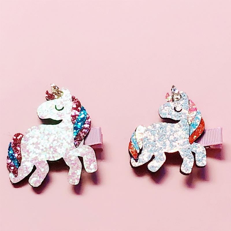 20pcs Fashion Cute Glitter Unicorn Hairpins Solid Felt Animal Horse Barrettes Princess Headwear Boutique Hair Accessories
20pcs Fashion Cute Glitter Unicorn Hairpins Solid Felt Animal Horse Barrettes Princess Headwear Boutique Hair Accessories
