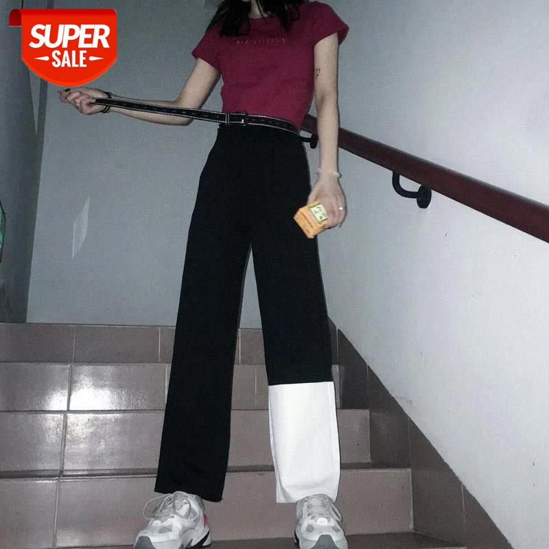 Harajuku joggers women sweatpants patchwork Ankle-Length Korean Straight plus size 2020 casual wide leg loose womens sweat pants #me3T, Black;white
Harajuku joggers women sweatpants patchwork Ankle-Length Korean Straight plus size 2020 casual wide leg loose womens sweat pants #me3T, Black;white