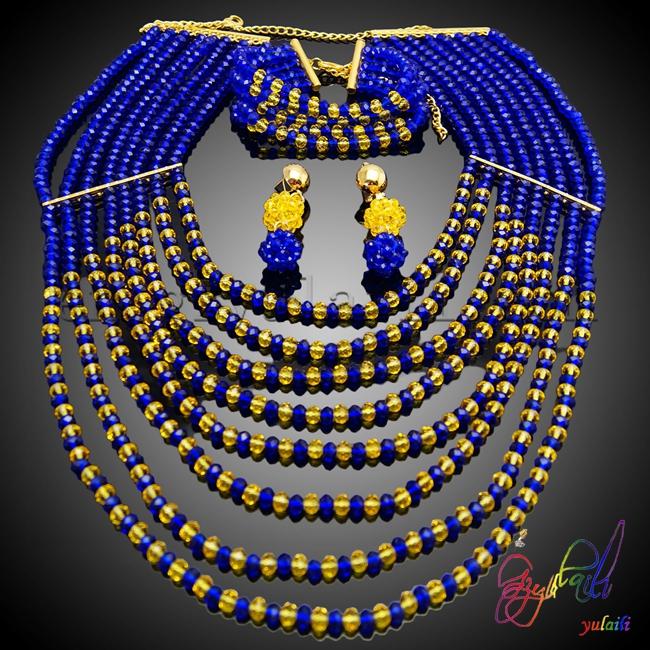 Earrings & Necklace Elegant Bead Jewelry Sets For Wedding Latest Design African Beads Set Nigerian, As pic
Earrings & Necklace Elegant Bead Jewelry Sets For Wedding Latest Design African Beads Set Nigerian, As pic