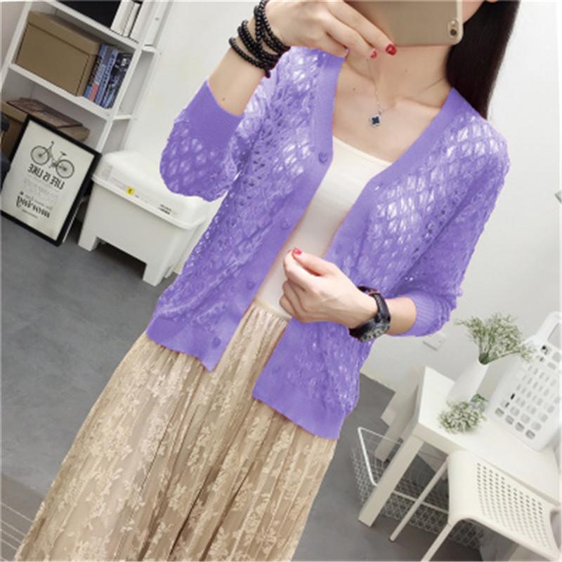 Women's Knits & Tees Summer Fashion Women Lace Sweet Candy Color Crochet Hollow Out Knitwear Blouse Full Sweater Cardigan Open Stitch PZ1596, White
Women's Knits & Tees Summer Fashion Women Lace Sweet Candy Color Crochet Hollow Out Knitwear Blouse Full Sweater Cardigan Open Stitch PZ1596, White