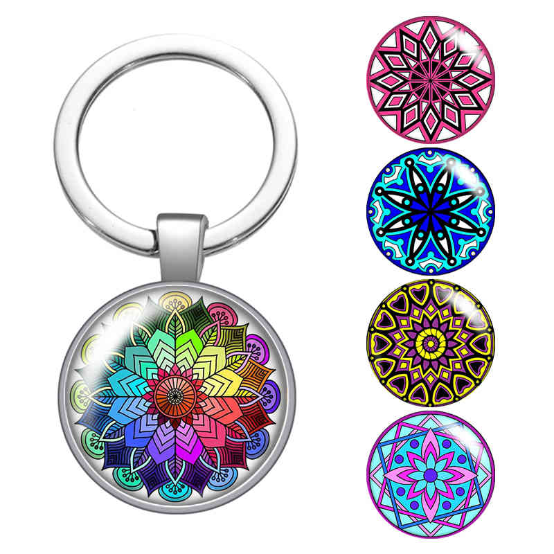 Fashion Patterns Flower Styles Hot Glass Cabochon Keychain Bag Car Key Rings Holder Silver Plated Key Chains Men Women Gifts
Fashion Patterns Flower Styles Hot Glass Cabochon Keychain Bag Car Key Rings Holder Silver Plated Key Chains Men Women Gifts