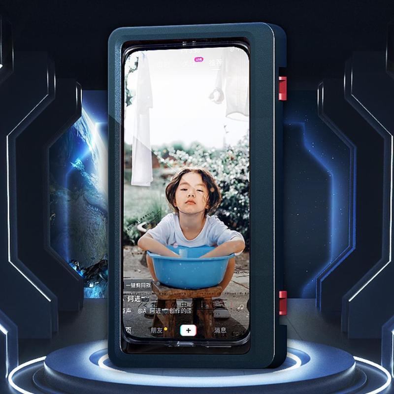 Cell Phone Mounts & Holders Bathroom Toilet Mobile Holder Box Wall Mounted Shower Storage Bracket Watching Case Waterproof Soap R8E0