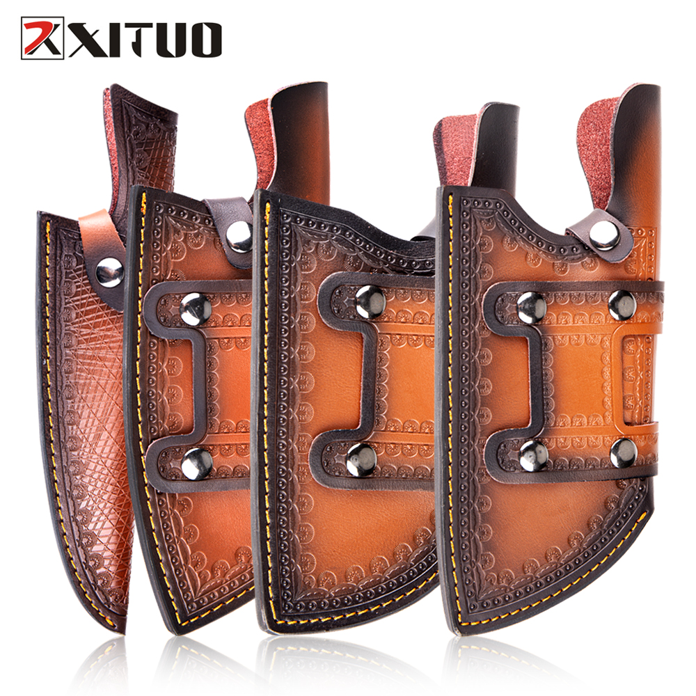 Kitchen Accessories Handmade Knives Cowhide Scabbard Kitchen Knife Protection Knife Cover Portable Cowhide Handmade Knife Cover
Kitchen Accessories Handmade Knives Cowhide Scabbard Kitchen Knife Protection Knife Cover Portable Cowhide Handmade Knife Cover