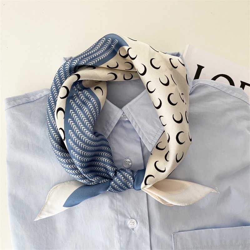 2020 Beautiful Print Luxury Bag Strap Scarf Women Silk Scarf Fashion Head Scarf Headwear Square Scarves Bag Accessories Ribbon 64 U2, Silver
2020 Beautiful Print Luxury Bag Strap Scarf Women Silk Scarf Fashion Head Scarf Headwear Square Scarves Bag Accessories Ribbon 64 U2, Silver