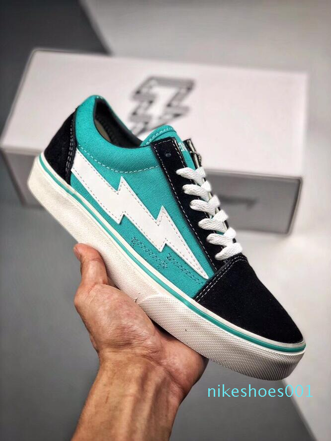 New Revenge X Storm Kanye Old Skool Designer Cavnas Casual Shoes Sneakers Teal Black Flame Boogie Slip-On Light Weight Skateboarding Shoes, 0005
New Revenge X Storm Kanye Old Skool Designer Cavnas Casual Shoes Sneakers Teal Black Flame Boogie Slip-On Light Weight Skateboarding Shoes, 0005