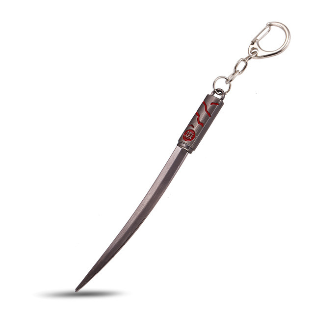 Sword Keychain Sasuke Uchiha Kunai Pendant Key Chains Keyring Figure For Men Women Toy Jewelry Car Acessories J0306
