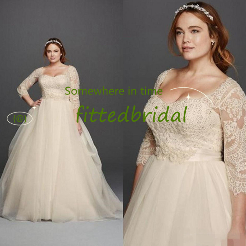 Real Modest Robe De Mariage Ball Bridal Gown Long Sleeves Scoop Princess Wedding Dress Custom Made Vestidos Novia In Stock, Ivory
Real Modest Robe De Mariage Ball Bridal Gown Long Sleeves Scoop Princess Wedding Dress Custom Made Vestidos Novia In Stock, Ivory