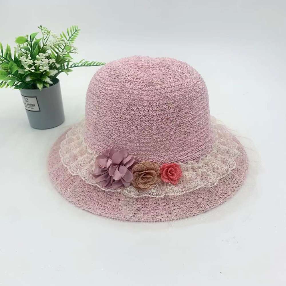 Summer children's lace straw hat, baby's sunshade outdoor play beach travel sun fisherman's hat, Yellow
Summer children's lace straw hat, baby's sunshade outdoor play beach travel sun fisherman's hat, Yellow