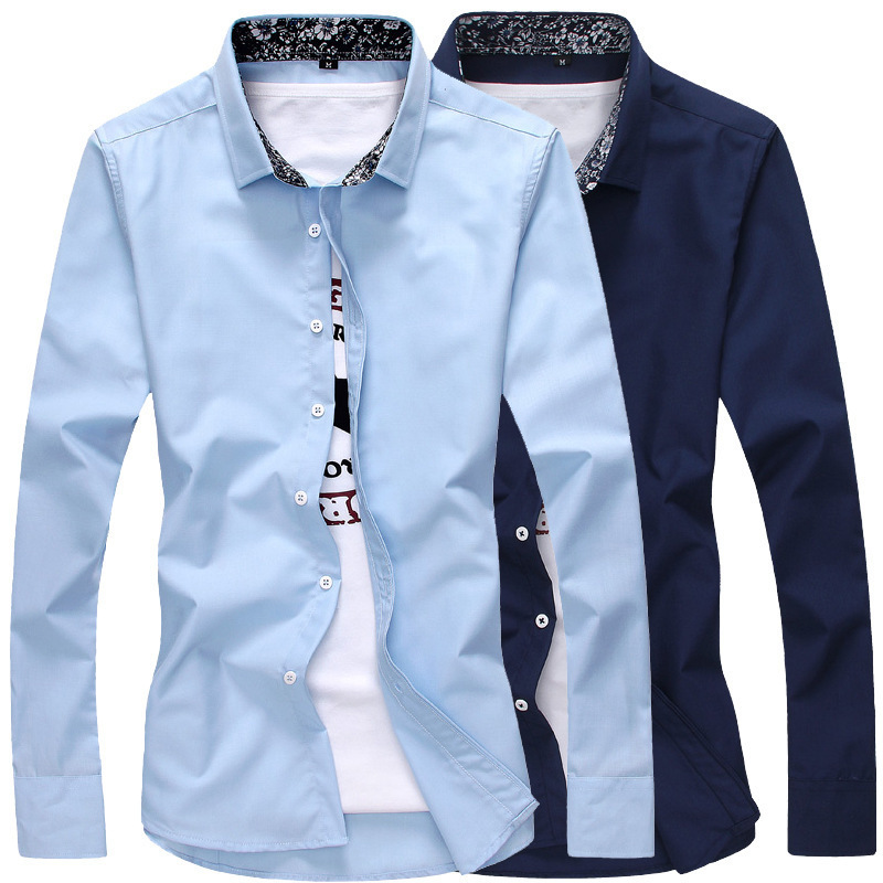 Long Sleeve Shirt Lapel Slim Fit Leisure Men's Shirt Solid Color Chinese Style Shirt(The Logistics Price Pls Contact Us), White;black
Long Sleeve Shirt Lapel Slim Fit Leisure Men's Shirt Solid Color Chinese Style Shirt(The Logistics Price Pls Contact Us), White;black