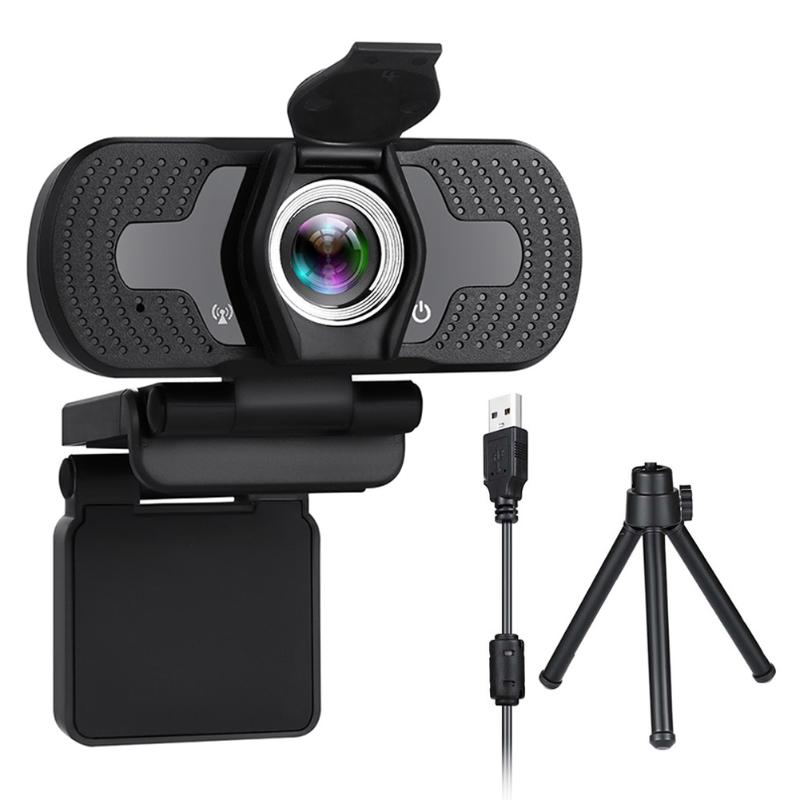 USB2.0 Wide Angle Full HD Webcam 1080P Drive Free Video Recording Noise Reduction Conferencing With Privacy Cover And Tripod PC
USB2.0 Wide Angle Full HD Webcam 1080P Drive Free Video Recording Noise Reduction Conferencing With Privacy Cover And Tripod PC