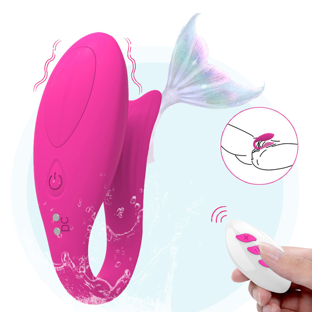 Mermaid Wireless Remote Control Vibrator 12 Speeds Vibrating Panties G Spot Clitoris Stimulator Sex Toys for Couples Women