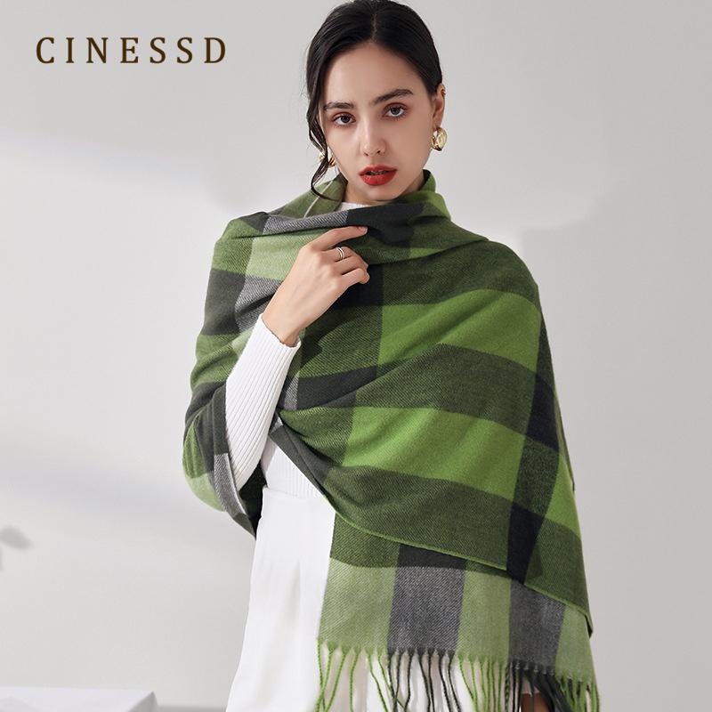 Scarves Scarf Female Autumn Winter Plaid Fringe Imitation Cashmere Trend In The Long Paragraph Warm Shawl Can Be Wholesale
Scarves Scarf Female Autumn Winter Plaid Fringe Imitation Cashmere Trend In The Long Paragraph Warm Shawl Can Be Wholesale