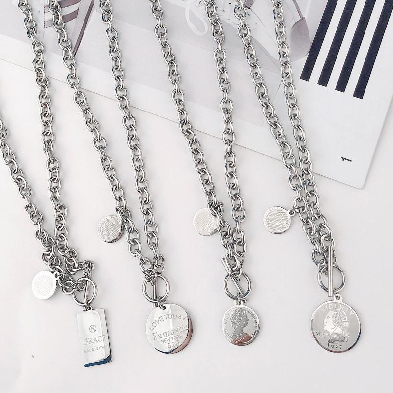 Chokers Fashion Asymmetric Lock Necklace For Women Twist Gold Silver Color Chunky Thick Stainless Steel Choker Chain Necklaces Jewelry
Chokers Fashion Asymmetric Lock Necklace For Women Twist Gold Silver Color Chunky Thick Stainless Steel Choker Chain Necklaces Jewelry