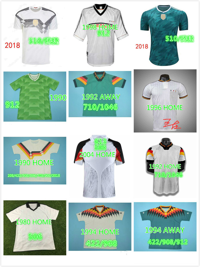 1988 1990 1994 #9 KIRSTEN Retro soccer jersey 98 home white Vintage soccer jersey classic football shirt, Black;yellow
1988 1990 1994 #9 KIRSTEN Retro soccer jersey 98 home white Vintage soccer jersey classic football shirt, Black;yellow