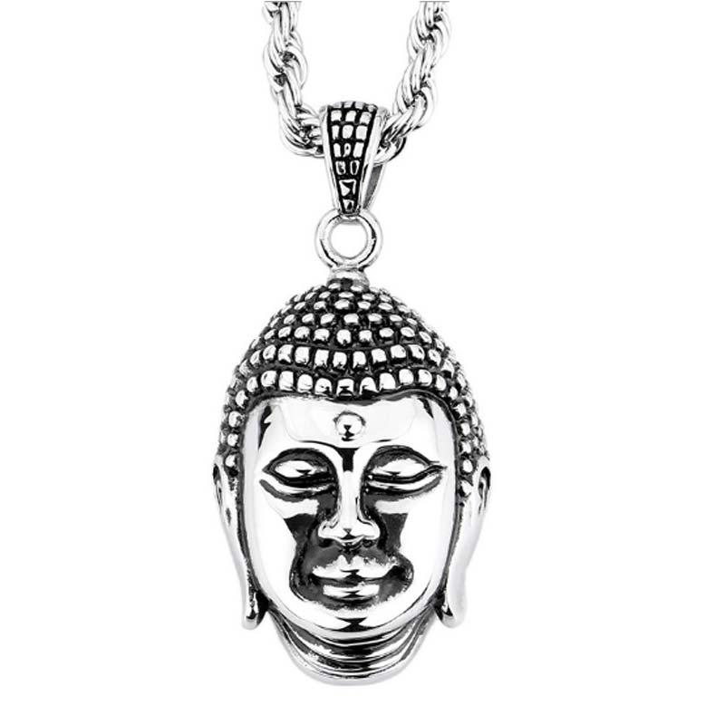 Pendant Necklaces 2021 Men Stainless Steel Buddha Choker Chain Necklace Punk Rock Style Fashion Jewelry Accessories 23in
Pendant Necklaces 2021 Men Stainless Steel Buddha Choker Chain Necklace Punk Rock Style Fashion Jewelry Accessories 23in