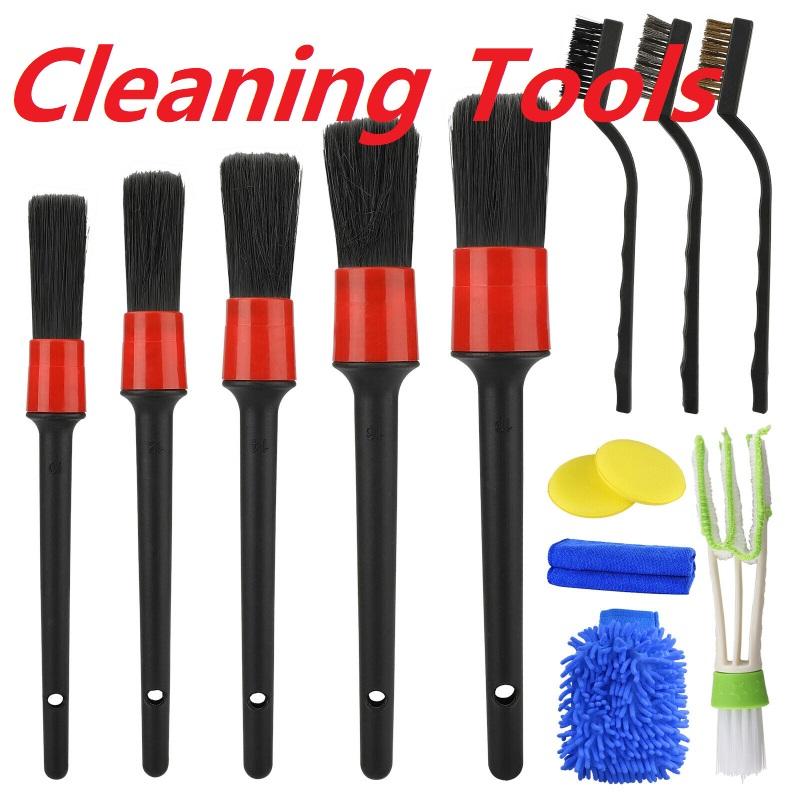 Car Sponge Cleaning Brush Tools Detailing Kit Boar Hair Vehicle Auto Engine Wheel Clean Brushes Wash Maintenance
Car Sponge Cleaning Brush Tools Detailing Kit Boar Hair Vehicle Auto Engine Wheel Clean Brushes Wash Maintenance