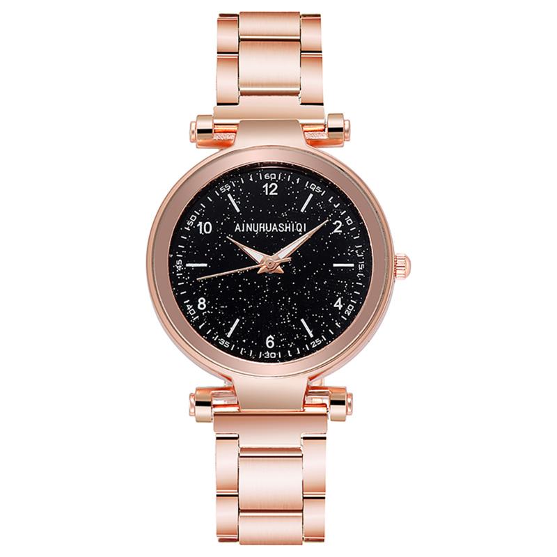 Wristwatches Luxury Fashionable Casual Women Watches Ladies Stainless Steel Quartz Watch Dial Bracele Relogio Feminino
Wristwatches Luxury Fashionable Casual Women Watches Ladies Stainless Steel Quartz Watch Dial Bracele Relogio Feminino