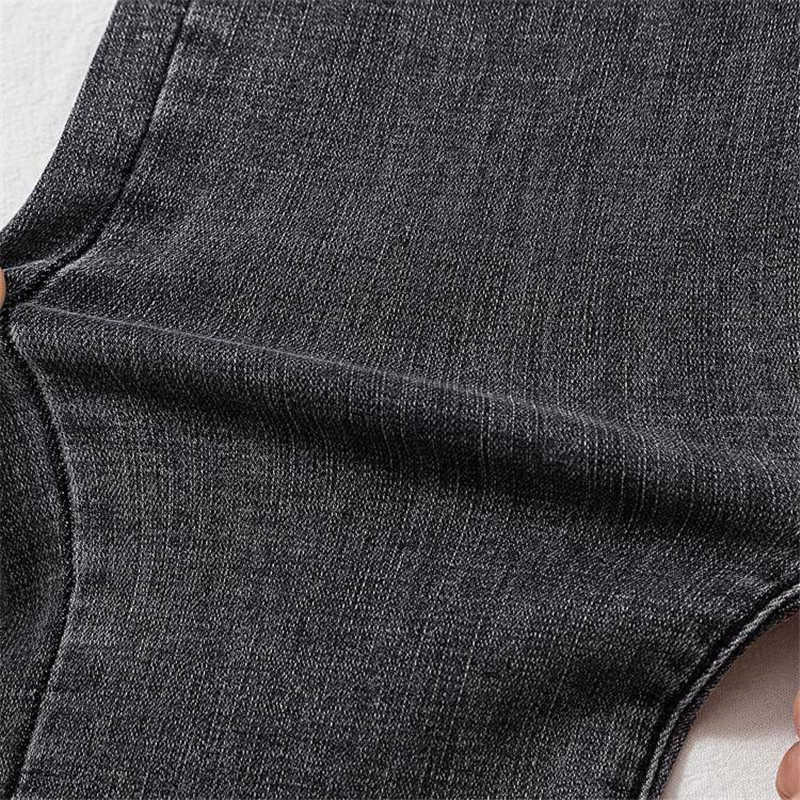 Jeans Female Denim Pants Black Color Womens woman slim Stretch Bottoms Feminino Skinny For Women Trousers Plus size 210809