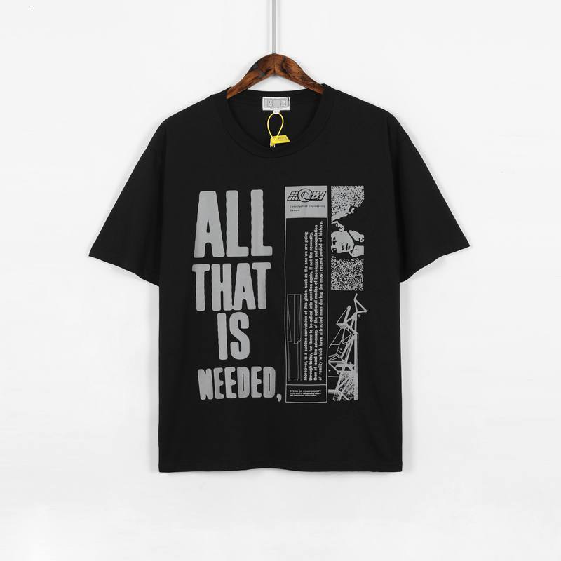 2021 New 20ss C. e Reflective All That Needed Is Slogan Tee Streetwear Short-sleeved T-shirt Ikbv, Black1
2021 New 20ss C. e Reflective All That Needed Is Slogan Tee Streetwear Short-sleeved T-shirt Ikbv, Black1