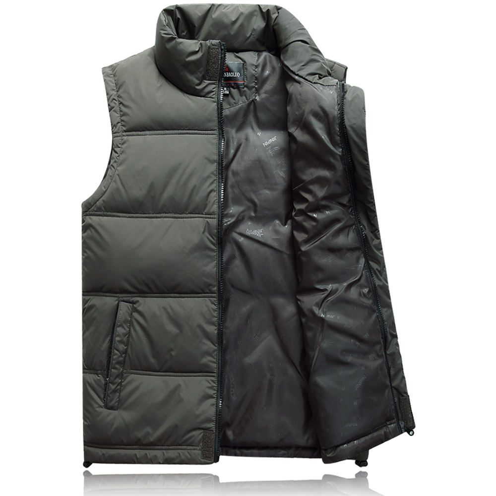 Winter Duck Down Vest For Men Parka Thick Warm Varsity Red Windbreaker Sleeveless Jacket Male Classic Casual Travel Waistcoat 201225