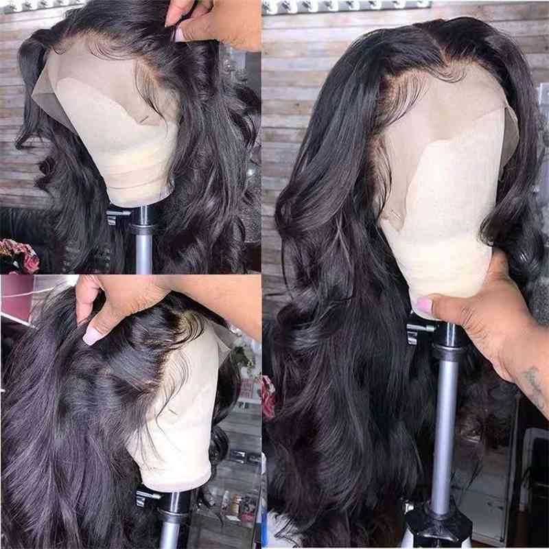 new Front lace female rose net medium long curly hair chemical fiber wig head cover22, Black
new Front lace female rose net medium long curly hair chemical fiber wig head cover22, Black