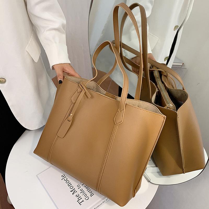 S.IKRR Fashion Women's Bag 2021 Large Shoulder Bag Leather Pu Female Luxury Designer Handbag Brand Tote Top Handle Bags Shoppers, White
S.IKRR Fashion Women's Bag 2021 Large Shoulder Bag Leather Pu Female Luxury Designer Handbag Brand Tote Top Handle Bags Shoppers, White