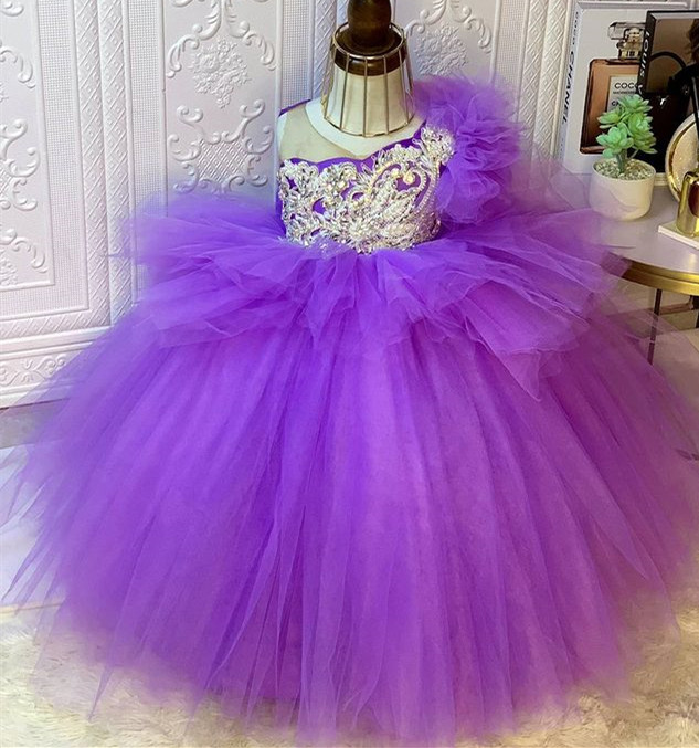 2021 Lavender Lace Flower Girl Dresses Beaded Crystals Ball Gown Sheer Neck Tulle Lilttle Kids Birthday Pageant Weddding Gowns ZJ507, Pink
2021 Lavender Lace Flower Girl Dresses Beaded Crystals Ball Gown Sheer Neck Tulle Lilttle Kids Birthday Pageant Weddding Gowns ZJ507, Pink