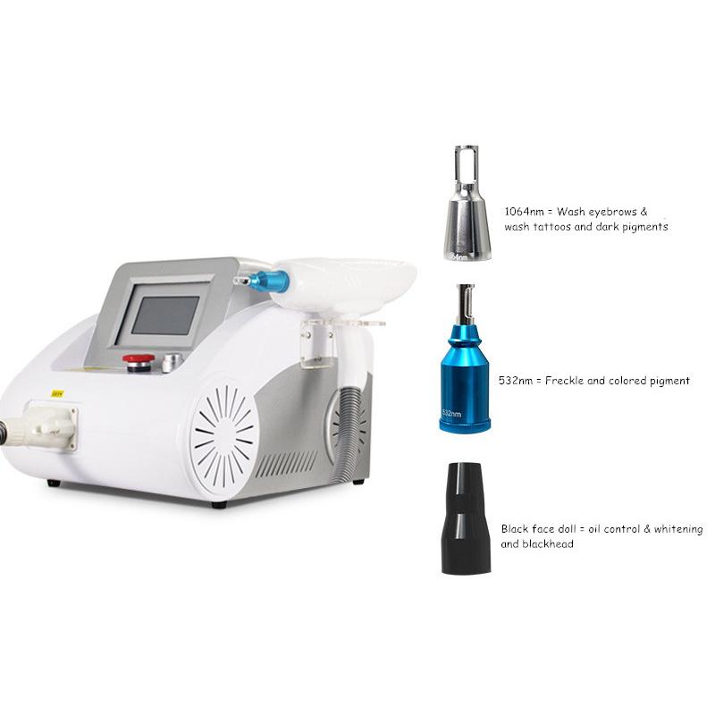 Trending Beauty Equipment 1064nm 532nm 1320nm ND YAG Laser Tattoo Removal Machine Lase Remove Tatto Eyebrow Pigment Use for Salon Center