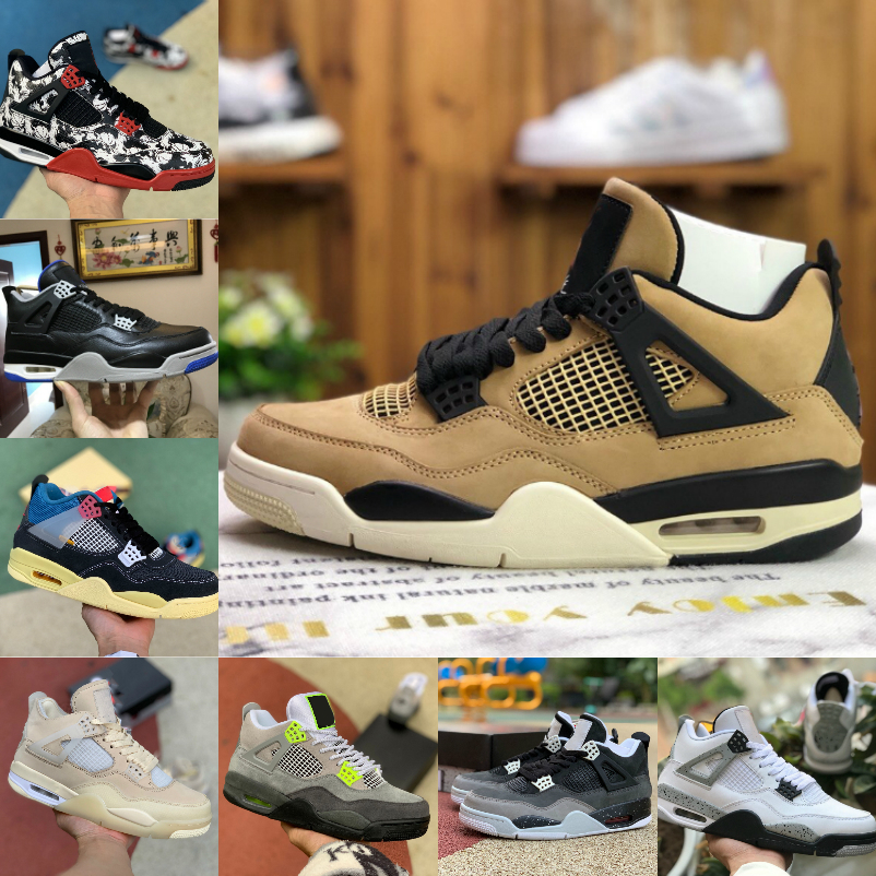 Sell 2021 4 4s Basketball Shoes Men Women New Cream Sail The White Cement Bred Court Purple Union LA GUAVA ICE Rasta BORDEAUX Sports Shoes
Sell 2021 4 4s Basketball Shoes Men Women New Cream Sail The White Cement Bred Court Purple Union LA GUAVA ICE Rasta BORDEAUX Sports Shoes