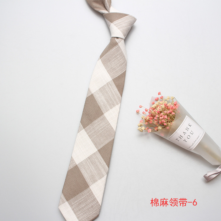 Trendy Plaid Small Flower Uniform Mens and Womens Tie Factory in Stock Wholesale School Uniform Business Attire Tie
Trendy Plaid Small Flower Uniform Mens and Womens Tie Factory in Stock Wholesale School Uniform Business Attire Tie