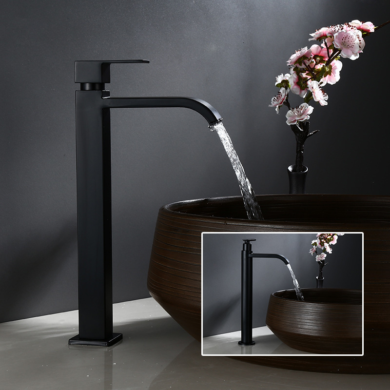 2021 New Single Black Basin Mixer Bathroom Sink Tall 304 Stainless Steel Faucet for Cold Water Q5gm
2021 New Single Black Basin Mixer Bathroom Sink Tall 304 Stainless Steel Faucet for Cold Water Q5gm