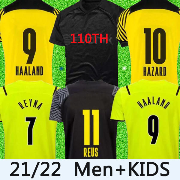 110th home HAALAND REUS jerseys 4th soccer jersey Special 2022 football shirts 21 22 SANCHO BRANDT PLSZCZEK kits men+kids kit, Away 
110th home HAALAND REUS jerseys 4th soccer jersey Special 2022 football shirts 21 22 SANCHO BRANDT PLSZCZEK kits men+kids kit, Away